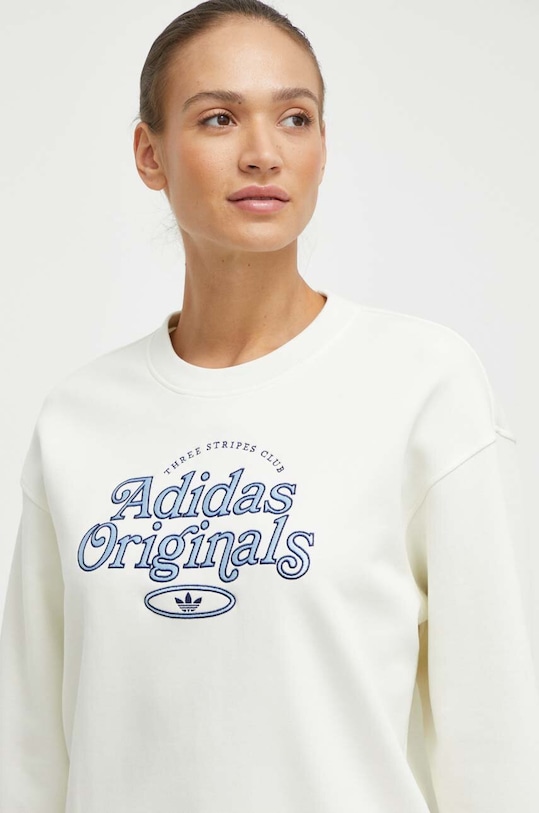 Mikina adidas Originals béžová IR7474