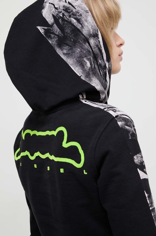 Diesel hanorac de bumbac A12547.0AMDV negru