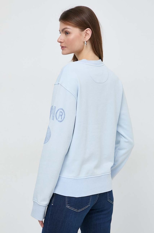 Oblečenie Bavlnená mikina Guess W4GQ10.KC8I0 modrá