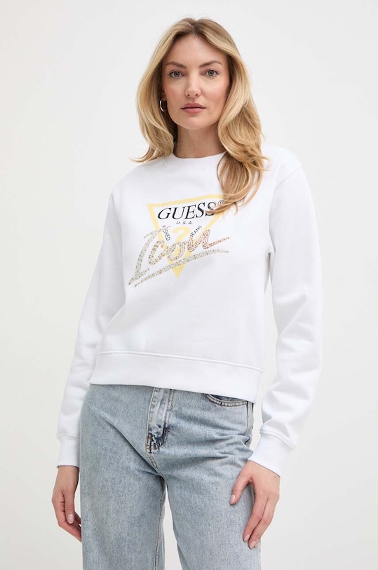 Guess bluza ICON pozostałe biały W4GQ09.KB681