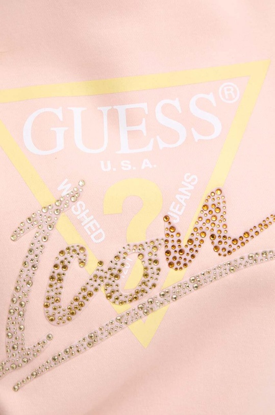 Guess bluza ICON W4GQ09.KB681 pomarańczowy