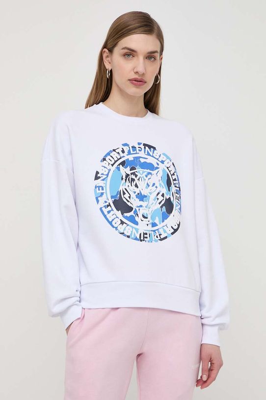 PLEIN SPORT bluza niebieski PADC.WJO0972.SJO001N