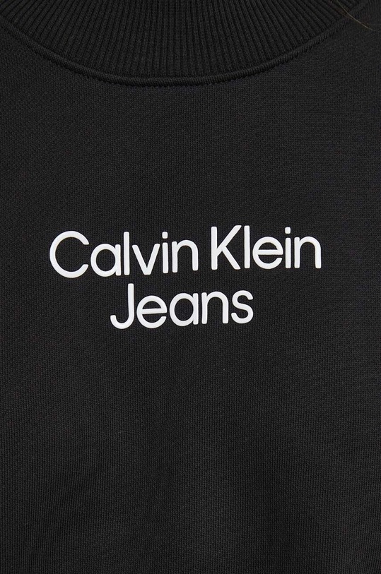 Бавовняна кофта Calvin Klein Jeans J20J221466 чорний