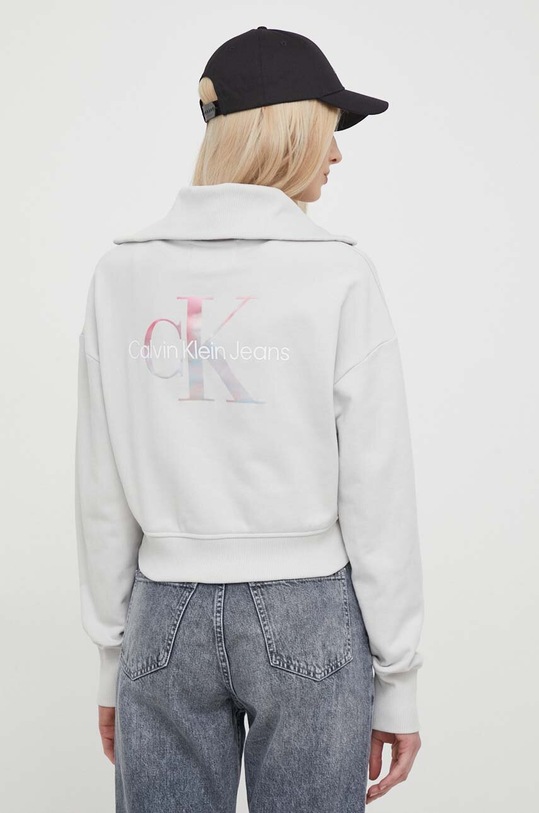 Oblečení Mikina Calvin Klein Jeans J20J223075 šedá