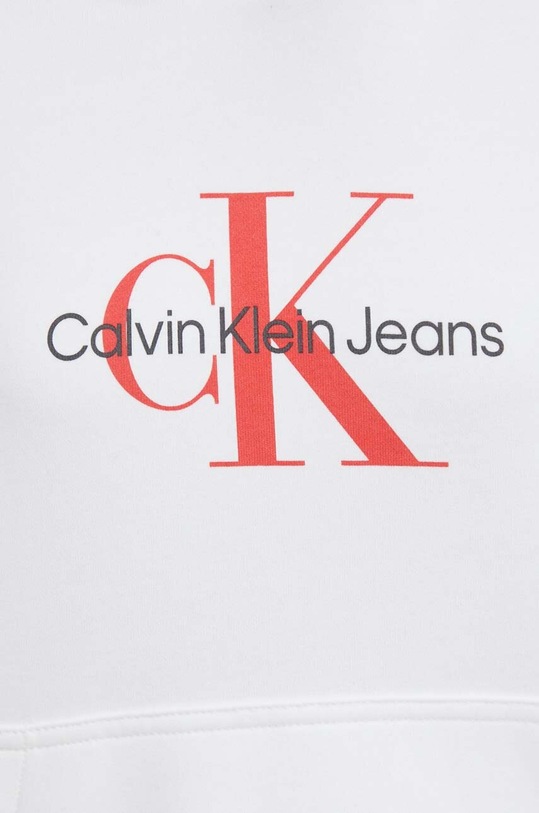 Calvin Klein Jeans felpa in cotone J20J223077 bianco