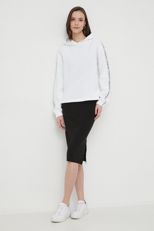 Mikina Calvin Klein Jeans J20J223078 béžová SS24