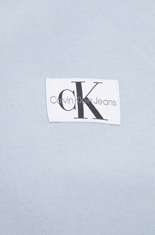 Calvin Klein Jeans bluza bawełniana J20J223079 niebieski