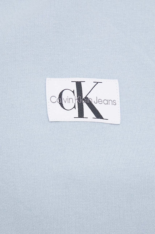 Calvin Klein Jeans bluza bawełniana J20J223079 niebieski