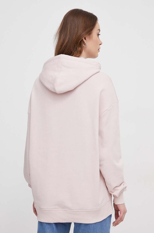 Îmbrăcăminte Calvin Klein Jeans hanorac de bumbac J20J223083 roz