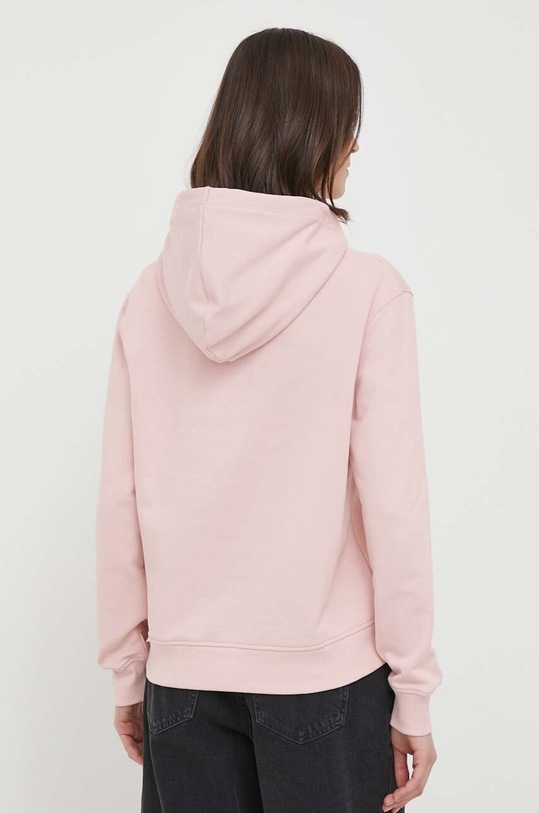 Oblečenie Bavlnená mikina Calvin Klein Jeans J20J223267 ružová