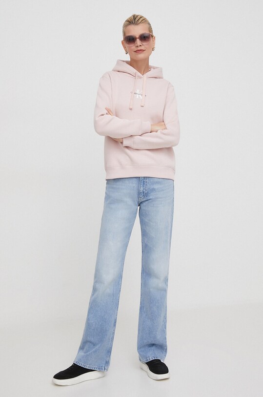 Calvin Klein Jeans bluză J20J223275 roz SS24