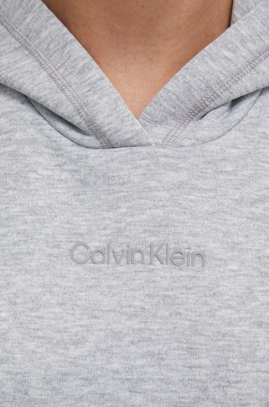 Tepláková mikina Calvin Klein Performance 00GWS4W334 šedá