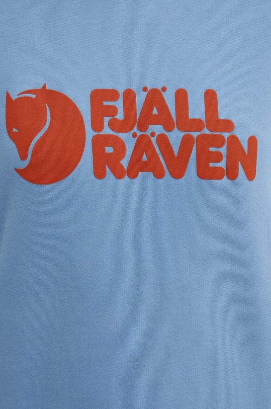 Fjallraven bluza bawełniana Fjällräven Logo Sweater F84143.543.243 niebieski