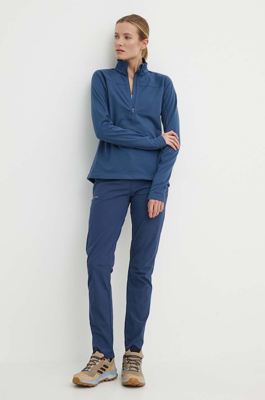 Fjallraven bluza sportowa Abisko Lite F87141.534 granatowy SS24