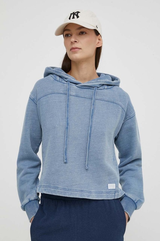 Bavlnená mikina G-Star bavlna modrá D24402.D583