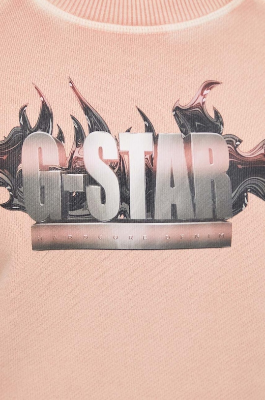 G-Star bluza bawełniana D24406.D575 różowy