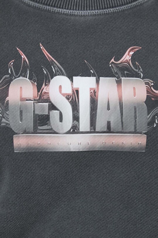Хлопковая кофта G-Star Raw D24406.D575 серый