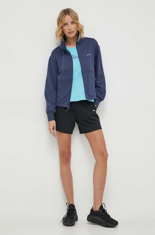 Columbia bluza sportowa Boundless Trek 2073084 granatowy SS24