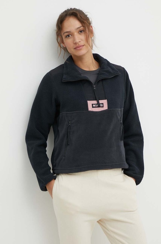 Columbia hanorac fleece Riptide cu modele negru 2074551