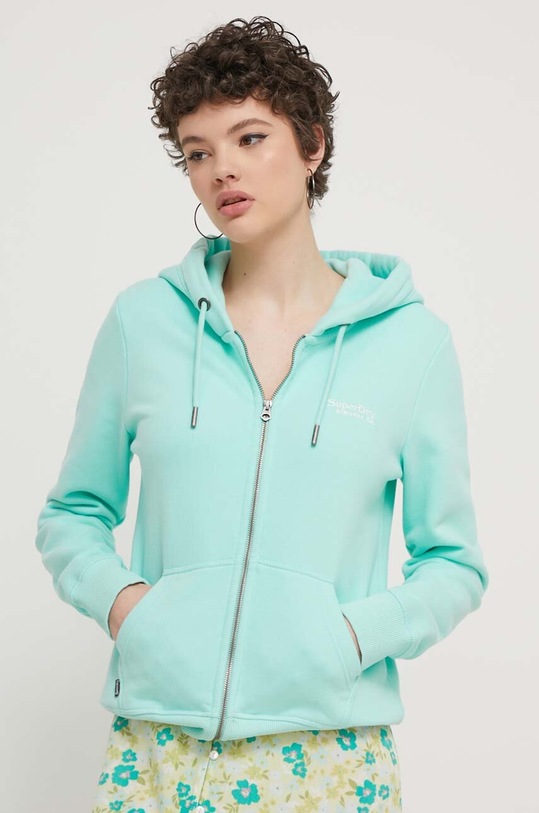Superdry bluza pozostałe turkusowy W2012047A.2DO