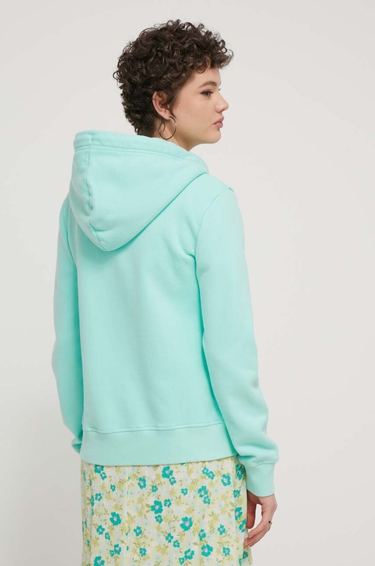 Odzież Superdry bluza W2012047A.2DO turkusowy