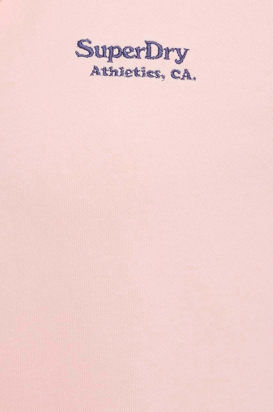 Bavlněná mikina Superdry W2012104A.2LY růžová