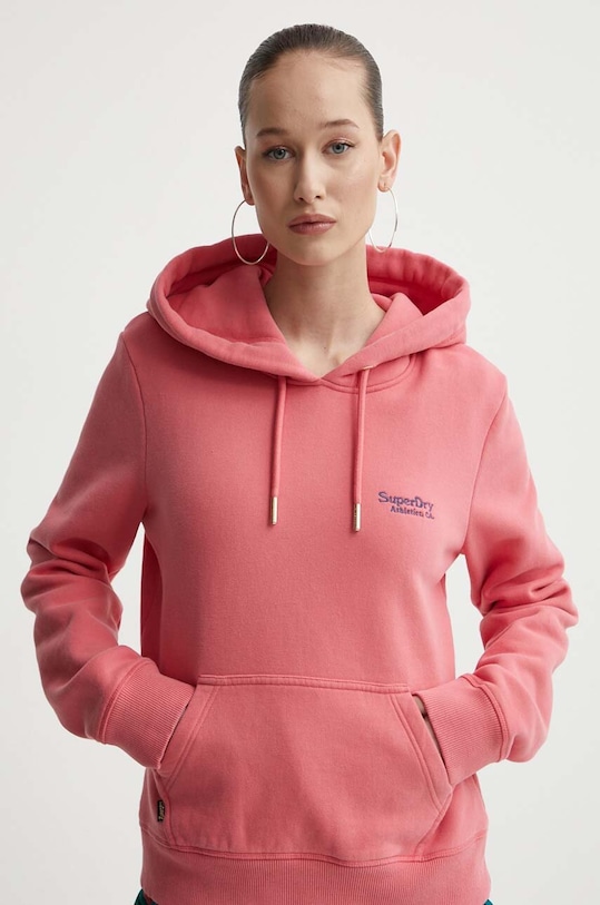 Mikina Superdry s kapucňou ružová W2012049A.9VN