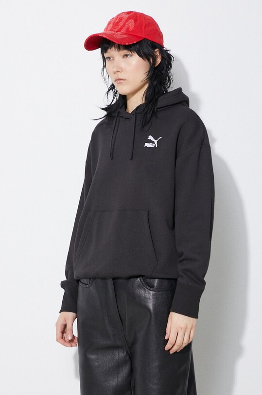 Puma felpa in cotone BETTER CLASSIC nero 624227