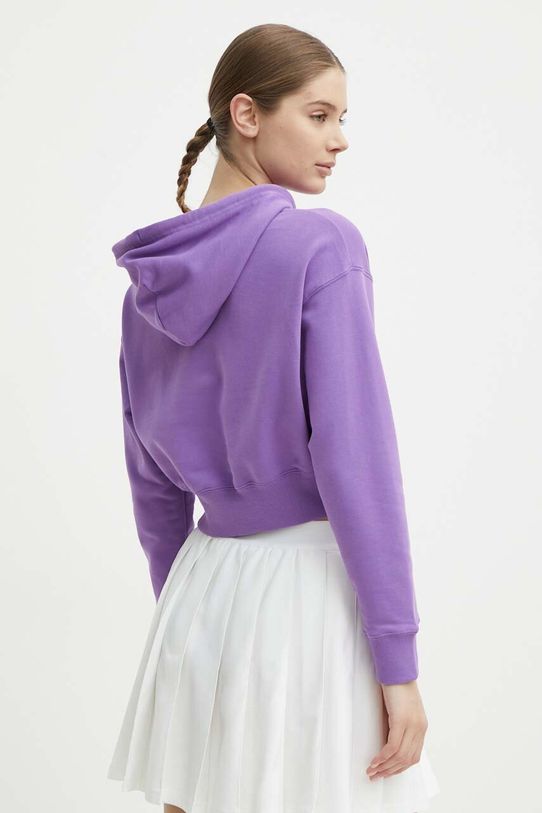 Odzież Puma bluza bawełniana 624346 fioletowy