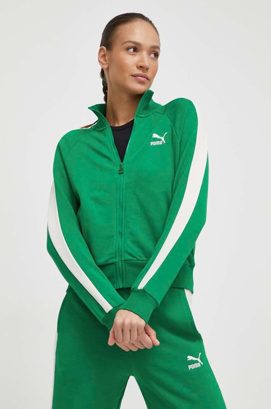Puma felső Iconic T7 zöld 625602