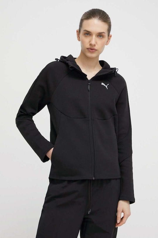 Puma hanorac de antrenament EVOSTRIPE uni negru 677878