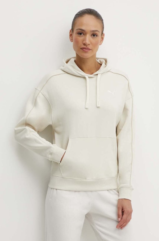 Puma hanorac de bumbac samo HER uni bej 677885