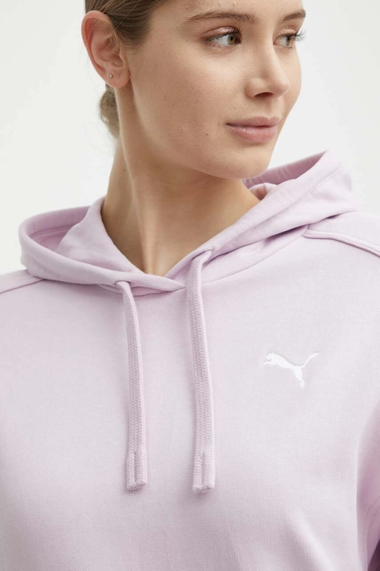 Хлопковая кофта Puma фиолетовой 677885