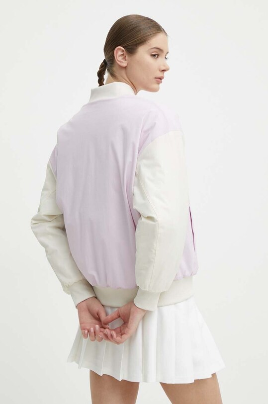 Puma kurtka bomber dwustronna PUMA X SOPHIA CHANG różowy 624627