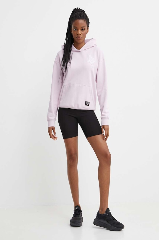 Puma bluza bawełniana PUMA X SOPHIA CHANG 624629 różowy SS24