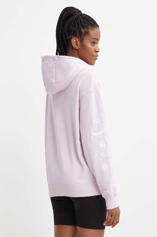 Odzież Puma bluza bawełniana PUMA X SOPHIA CHANG 624629 różowy