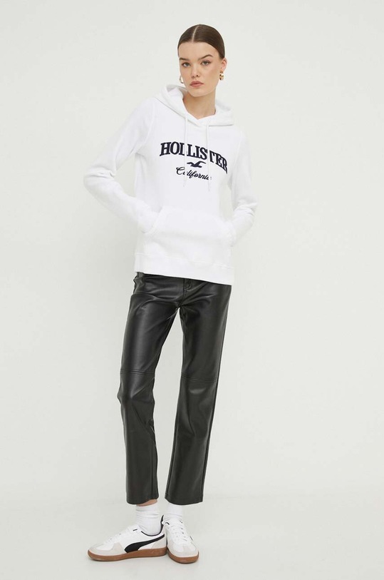 Mikina Hollister Co. KI352.4023.100 biela SS24