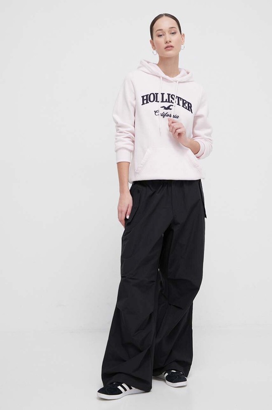 Hollister Co. bluza KI352.4023.601 różowy SS24