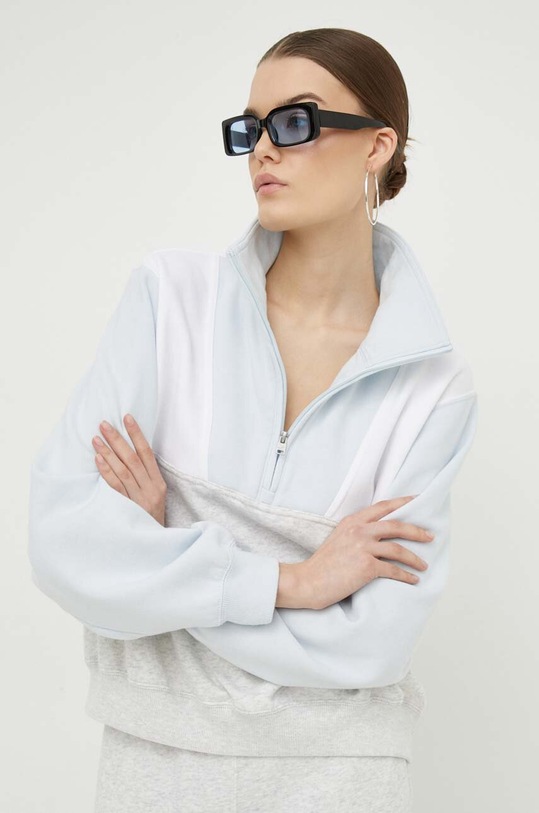 Mikina Hollister Co. jednofarebný modrá KI352.4041.210