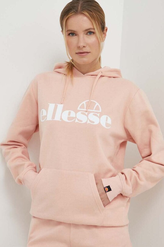 Ellesse bluza Lyara OH Hoody print roz SGP16455