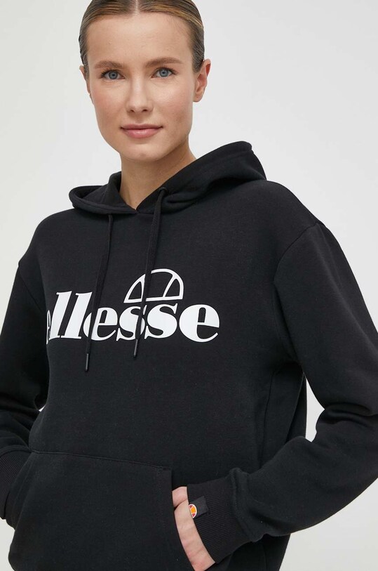 Ellesse bluza Lyara OH Hoody print negru SGP16455