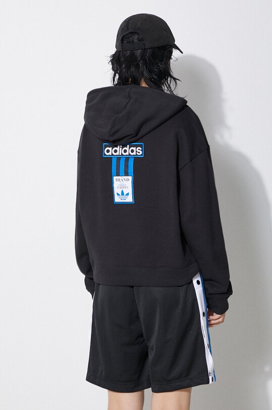 Oblečení Bavlněná mikina adidas Originals IU2458 černá