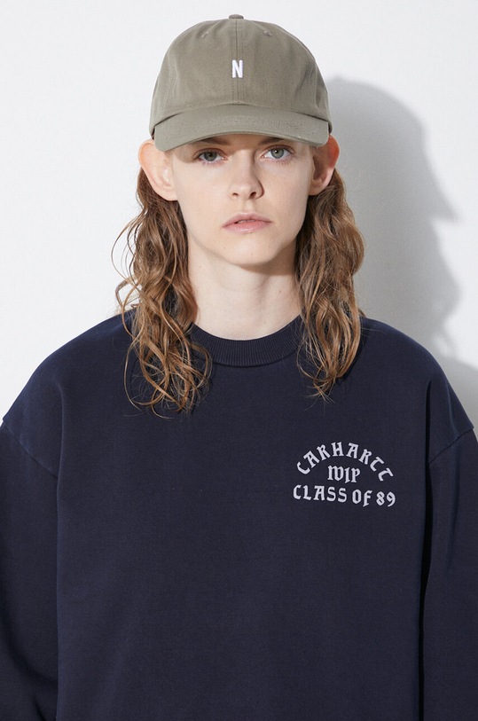 Кофта Carhartt WIP Class of 89 Sweat темно-синій I033236.00BGD