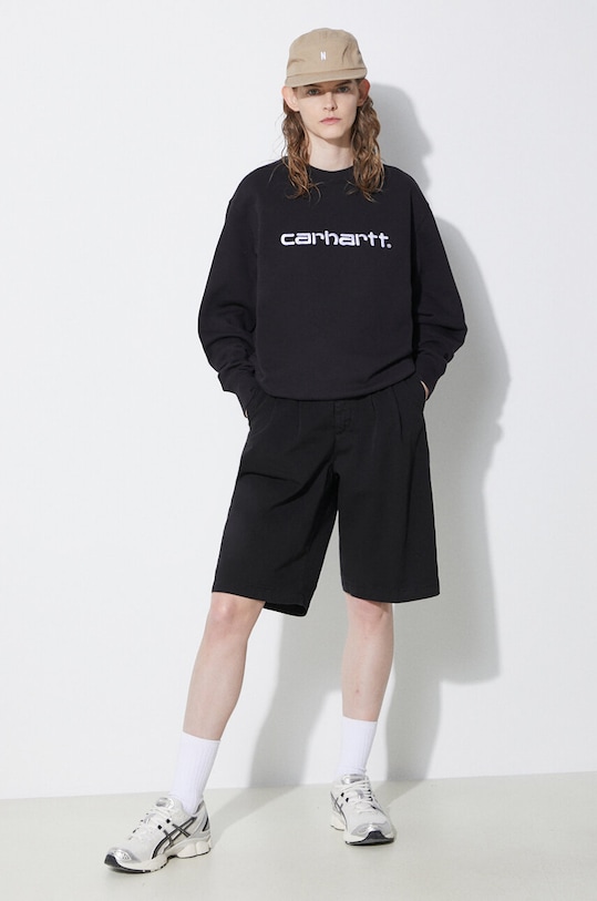 Mikina Carhartt WIP Carhartt Sweat I033647.0D2XX černá SS24