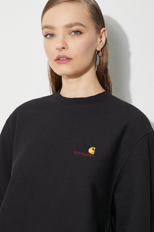 Mikina Carhartt WIP American Script Sweat I033649.89XX černá