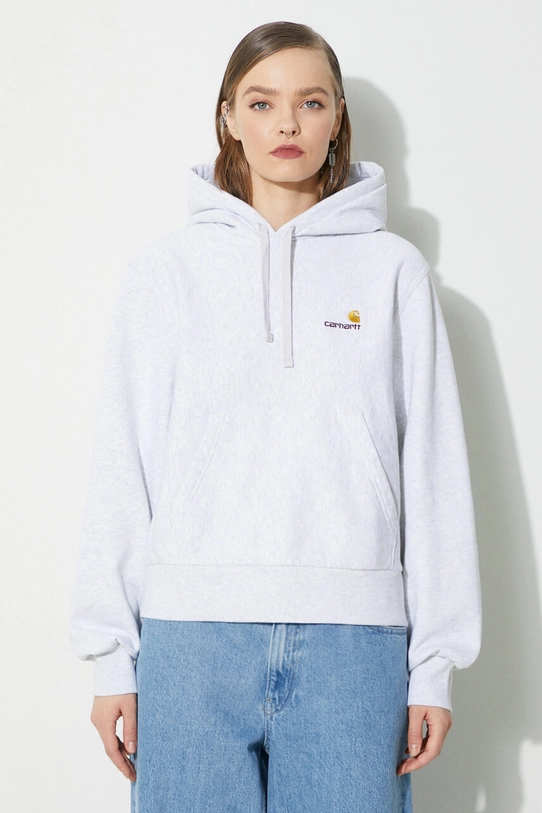 Одяг Кофта Carhartt WIP HD American Script Sweat I033650.482XX сірий