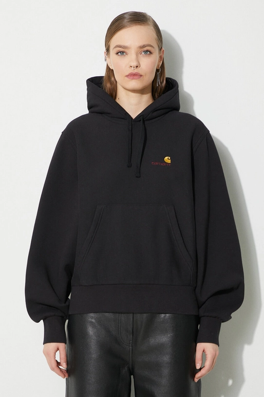 Carhartt WIP felpa HD American Script Sweat nero I033650.89XX