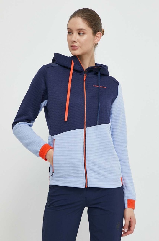 LA Sportiva bluza sportowa Method Hoody wzorzyste granatowy O89645643