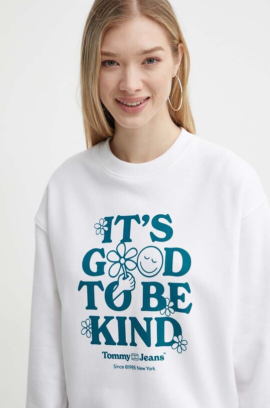 Кофта Tommy Jeans білий DW0DW17782