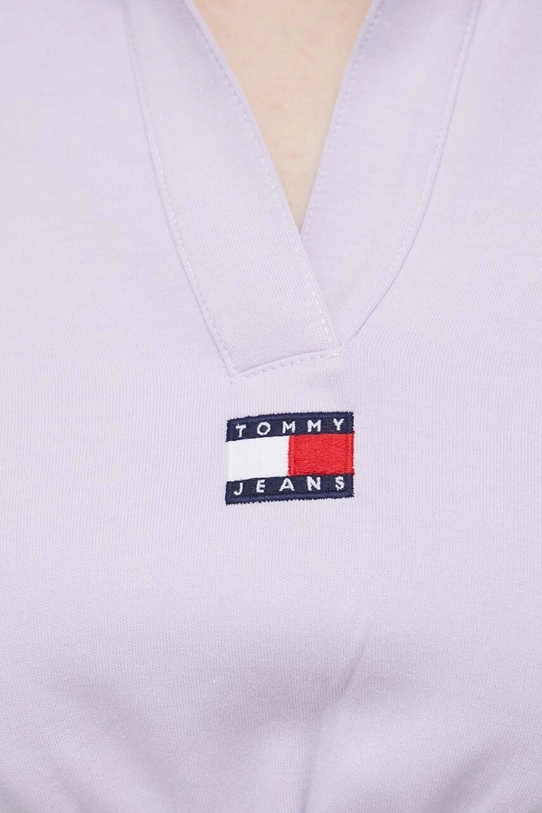 Кофта Tommy Jeans DW0DW17785 фиолетовой